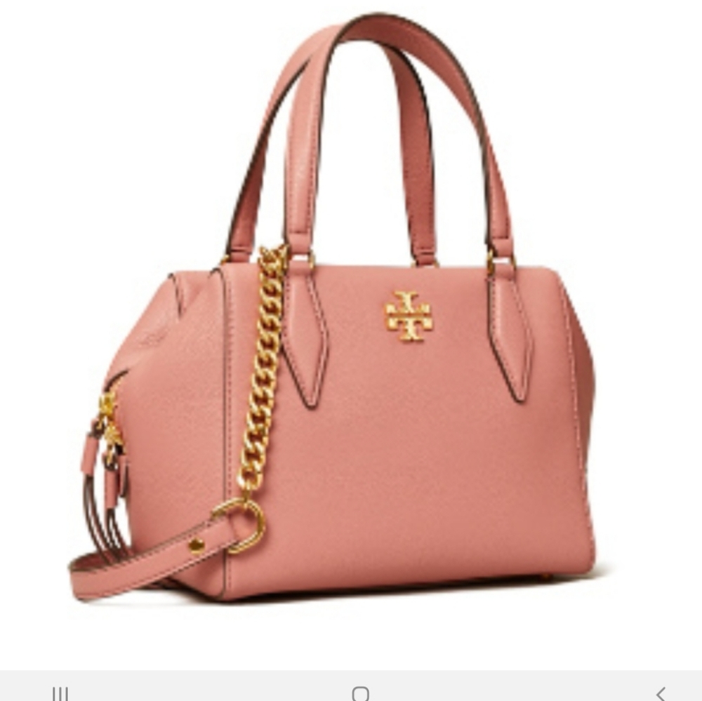Tory burch  kira pebble leather satchel